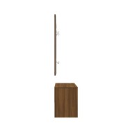 Ensemble de meubles de couloir Chêne marron Bois d'ingénierie