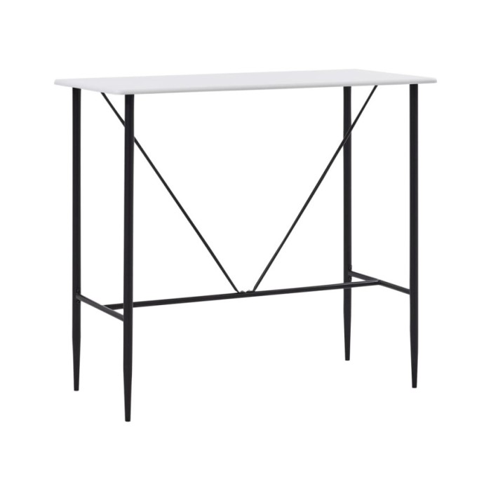 Ensemble de bar 5 pcs Tissu Noir