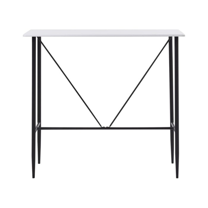 Ensemble de bar 5 pcs Tissu Noir