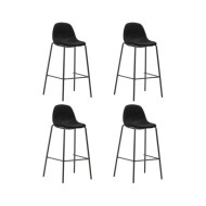 Ensemble de bar 5 pcs Tissu Noir
