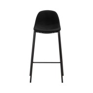 Ensemble de bar 5 pcs Tissu Noir