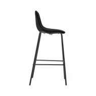 Ensemble de bar 5 pcs Tissu Noir