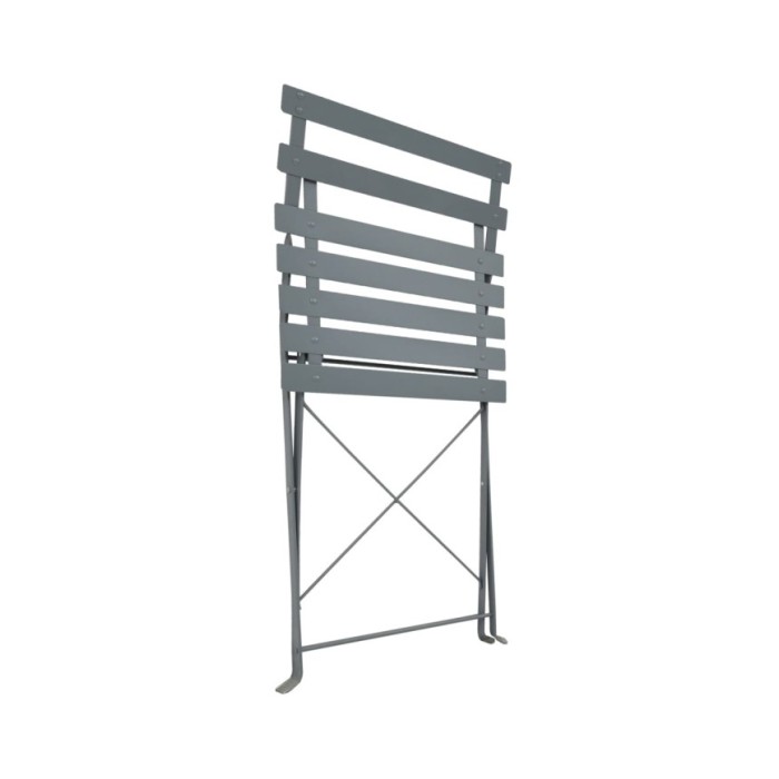 Mobilier de bistro 3 pcs Acier Gris