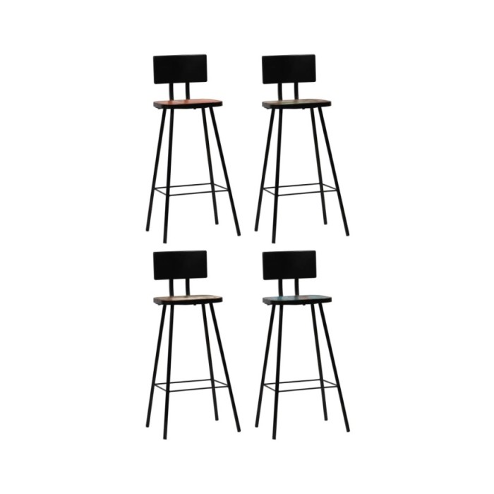 Ensemble de bar 5 pcs Noir