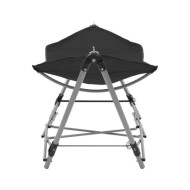 Hamac avec support pliable Noir