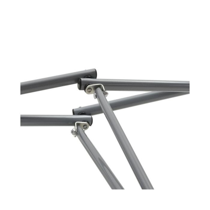 Hamac avec support pliable Noir