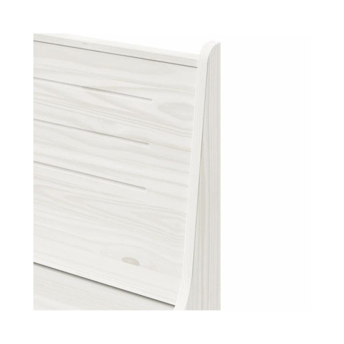 Meubles à dîner 3 pcs Blanc Bois de pin massif