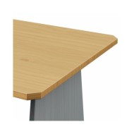 Meubles à dîner 3 pcs Marron miel et gris Bois de pin massif