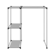 Support de rangement sur la machine à laver Gris 87x55x90,5 cm