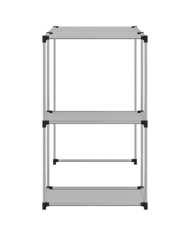 Support de rangement sur la machine à laver Gris 87x55x90,5 cm