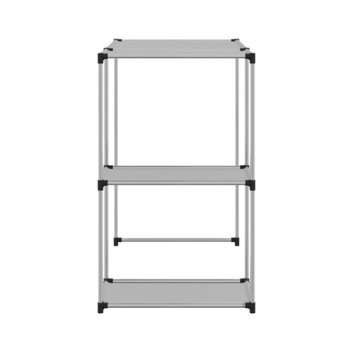 Support de rangement sur la machine à laver Gris 87x55x90,5 cm