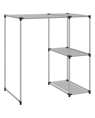 Support de rangement sur la machine à laver Gris 87x55x90,5 cm