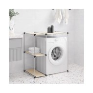 Support de rangement sur la machine à laver Crème 87x55x90,5 cm