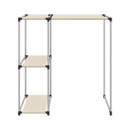 Support de rangement sur la machine à laver Crème 87x55x90,5 cm