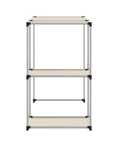 Support de rangement sur la machine à laver Crème 87x55x90,5 cm