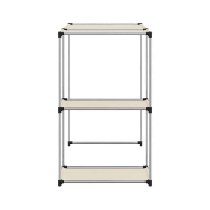 Support de rangement sur la machine à laver Crème 87x55x90,5 cm