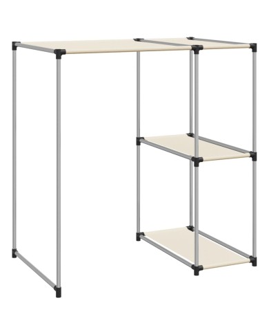 Support de rangement sur la machine à laver Crème 87x55x90,5 cm