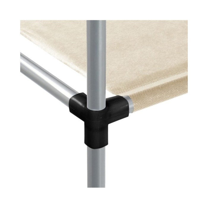 Support de rangement sur la machine à laver Crème 87x55x90,5 cm