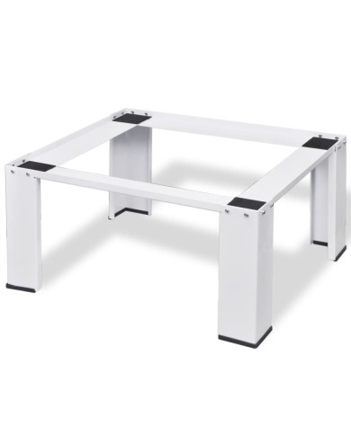 Socle pour machine à laver Blanc