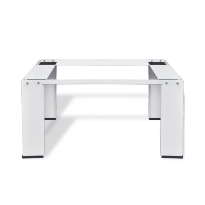 Socle pour machine à laver Blanc