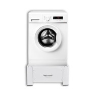 Socle pour machine à laver avec tiroir Blanc