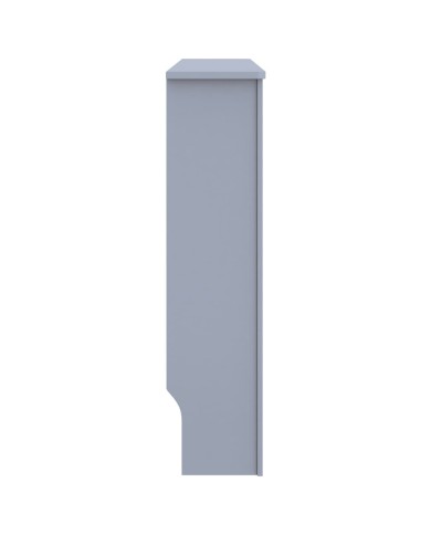 Cache-radiateur Anthracite 112x19x81 cm MDF