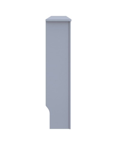 Cache-radiateur Anthracite 172x19x81 cm MDF