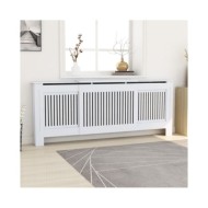 Cache-radiateur MDF Blanc 205 cm