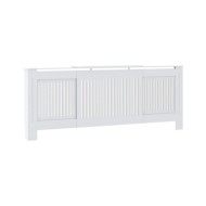 Cache-radiateur MDF Blanc 205 cm