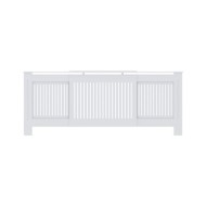 Cache-radiateur MDF Blanc 205 cm