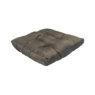 Coussin de palette Gris 58 x 58 x 10 cm Polyester 