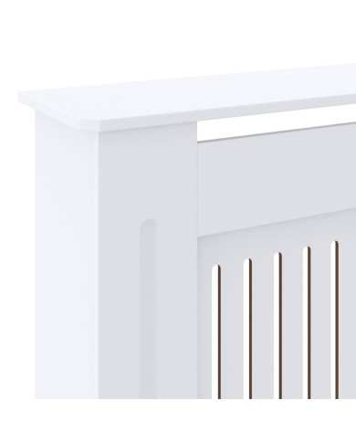 Cache-radiateur MDF Blanc 205 cm