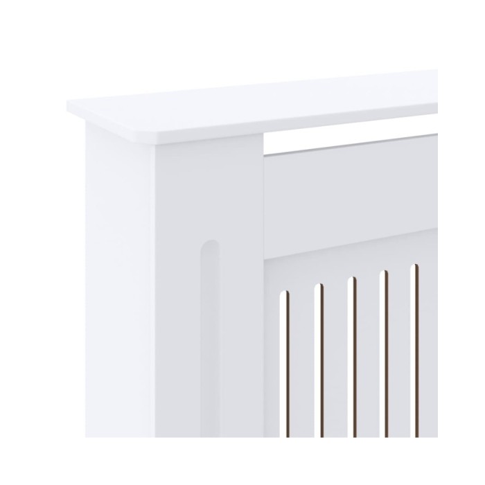 Cache-radiateur MDF Blanc 205 cm