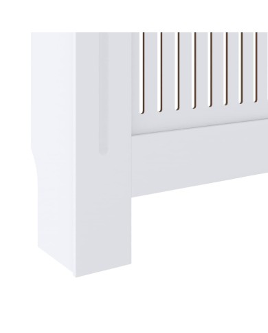 Cache-radiateur MDF Blanc 205 cm
