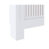 Cache-radiateur MDF Blanc 205 cm