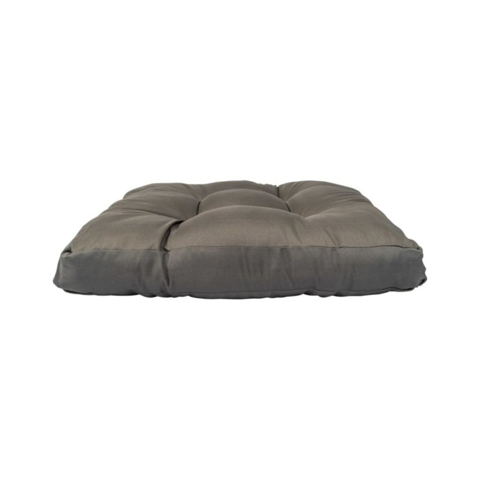Coussin de palette Gris 58 x 58 x 10 cm Polyester 