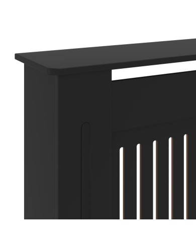 Cache-radiateur MDF Noir 205 cm