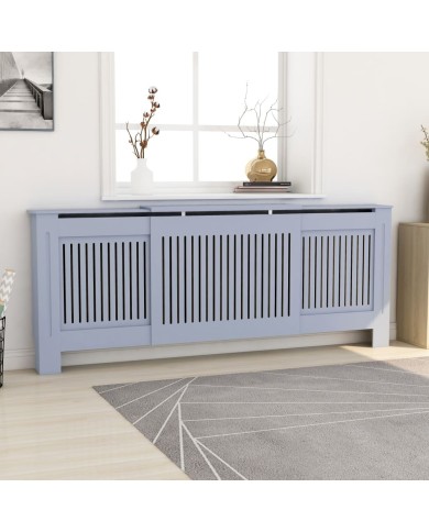 Cache-radiateur MDF Gris 205 cm