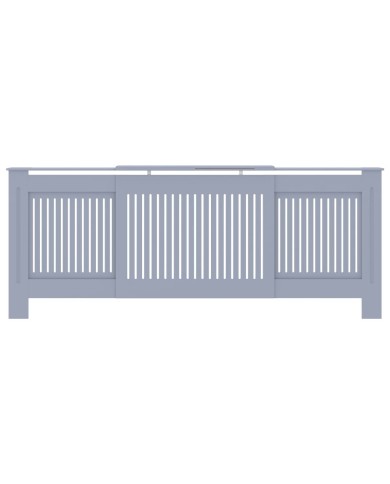 Cache-radiateur MDF Gris 205 cm