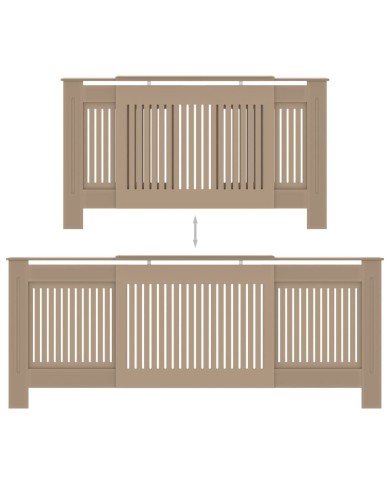 Cache-radiateur MDF 205 cm