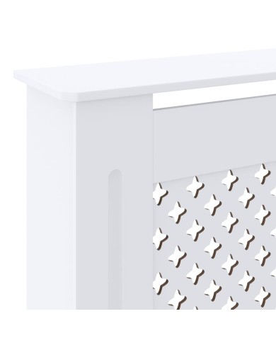 Cache-radiateur MDF Blanc 205 cm
