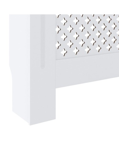 Cache-radiateur MDF Blanc 205 cm