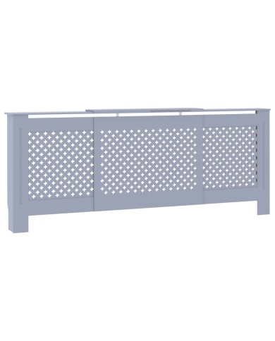 Cache-radiateur MDF Gris 205 cm
