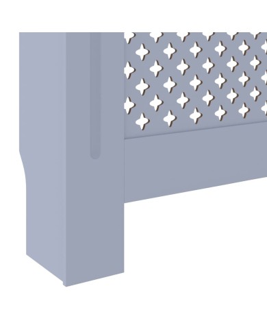 Cache-radiateur MDF Gris 205 cm