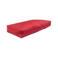 Coussins de palette 3 pcs Rouge Polyester 