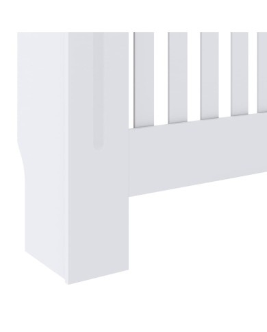 Cache-radiateur MDF Blanc 78 cm