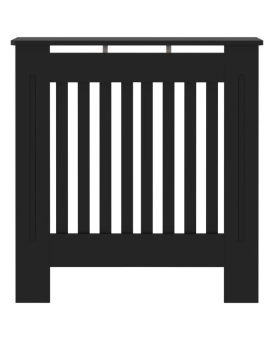 Cache-radiateur MDF Noir 78 cm