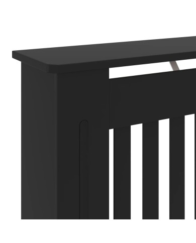 Cache-radiateur MDF Noir 78 cm