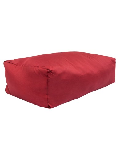 Coussins de palette 3 pcs Rouge Polyester 
