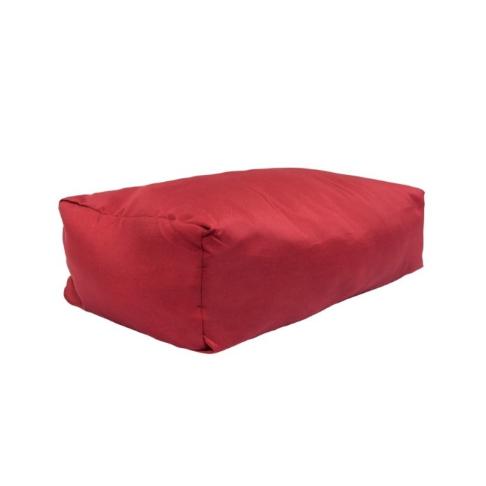 Coussins de palette 3 pcs Rouge Polyester 